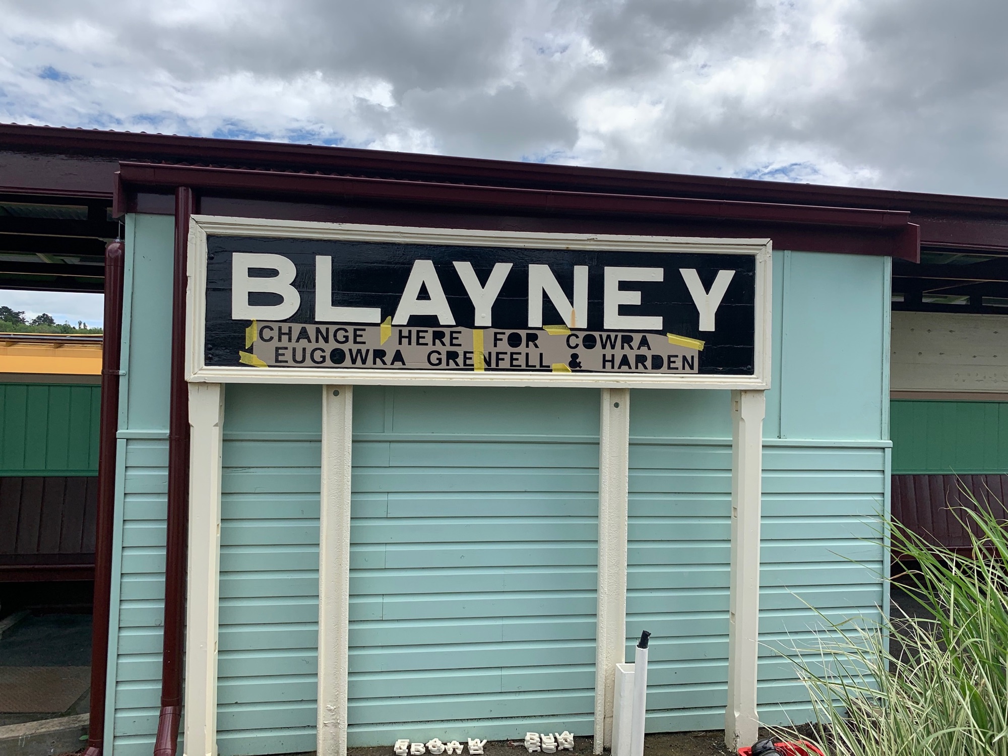 Blayney Railway Station exhibition project