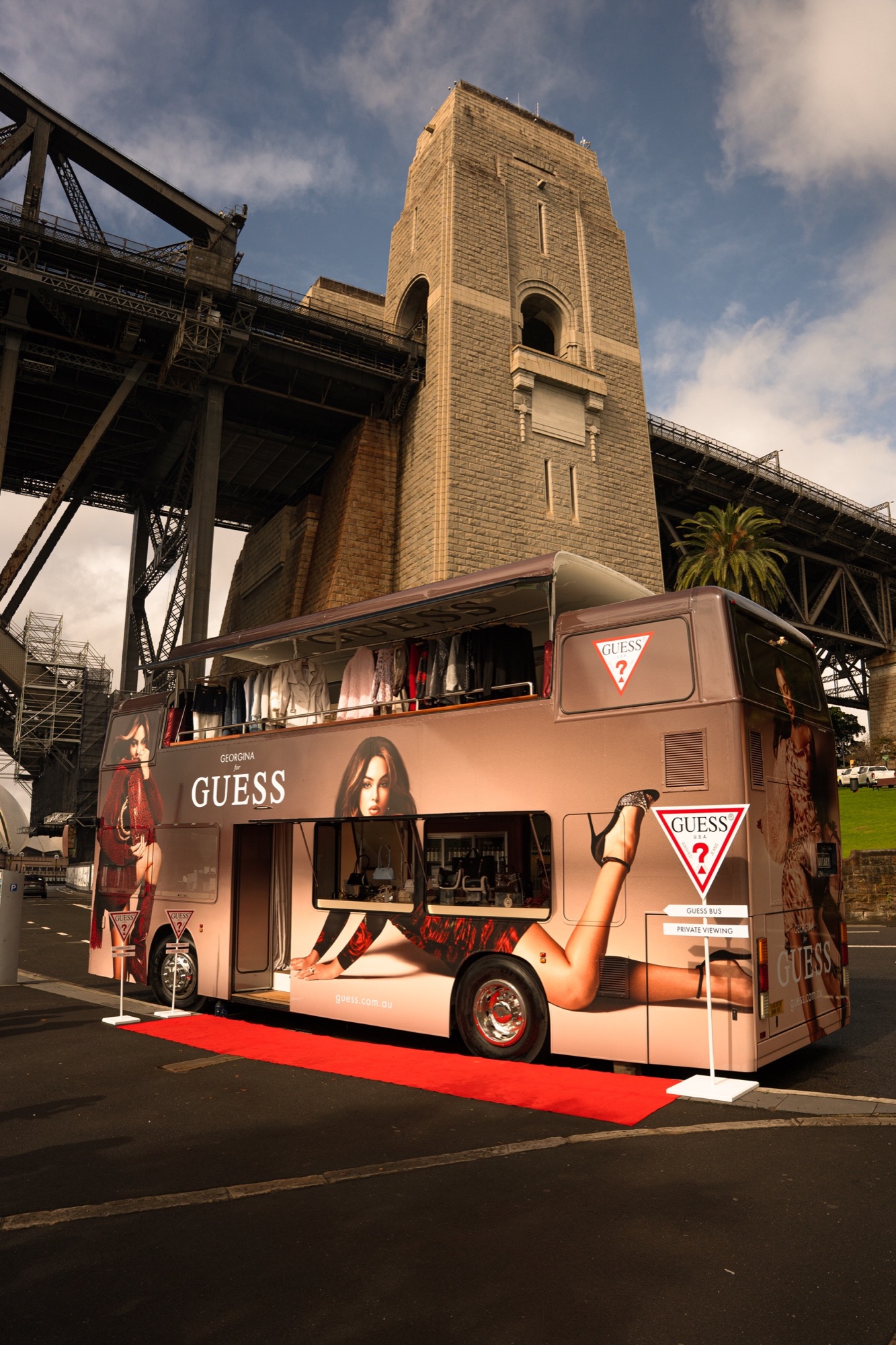 GUESS Bus project by Super