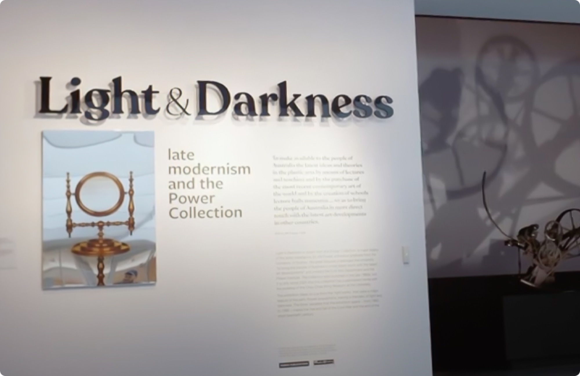 Light & Darkness project view 1