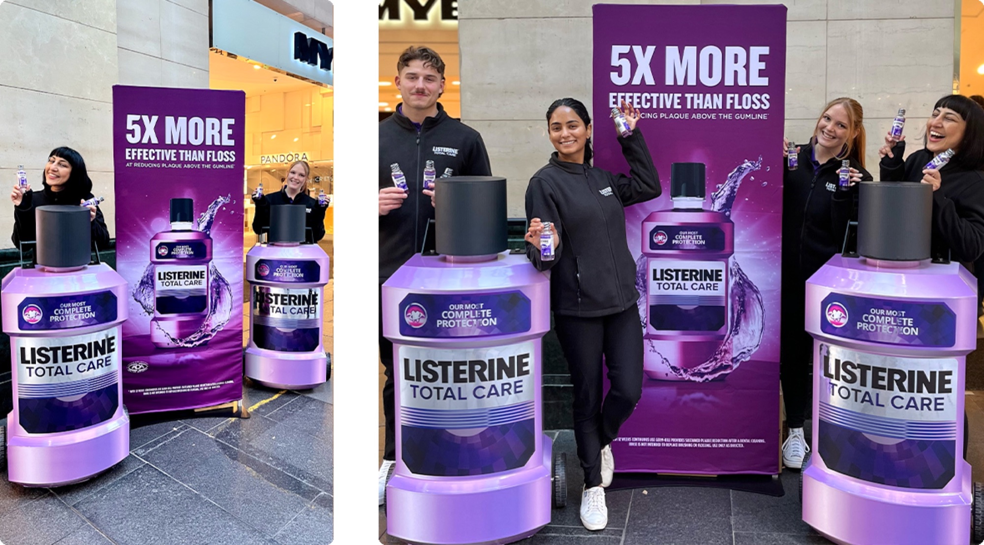 Listerine Total Care Carts project view 1
