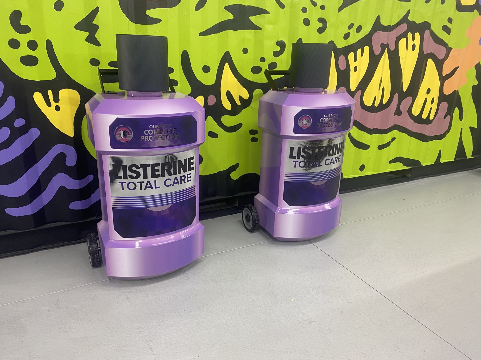 Listerine Total Care Carts project view 2
