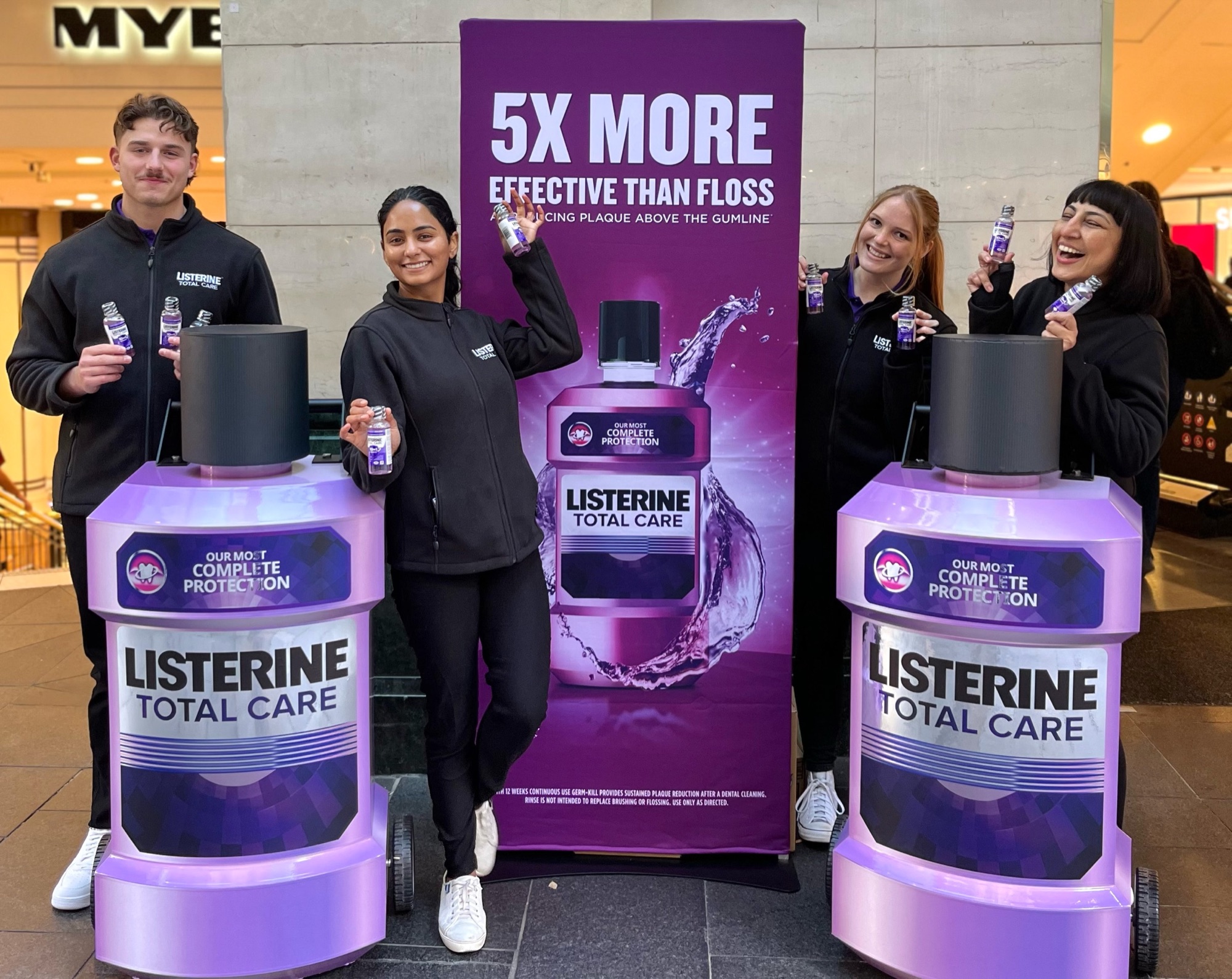 Listerine Total Care Carts project by Super