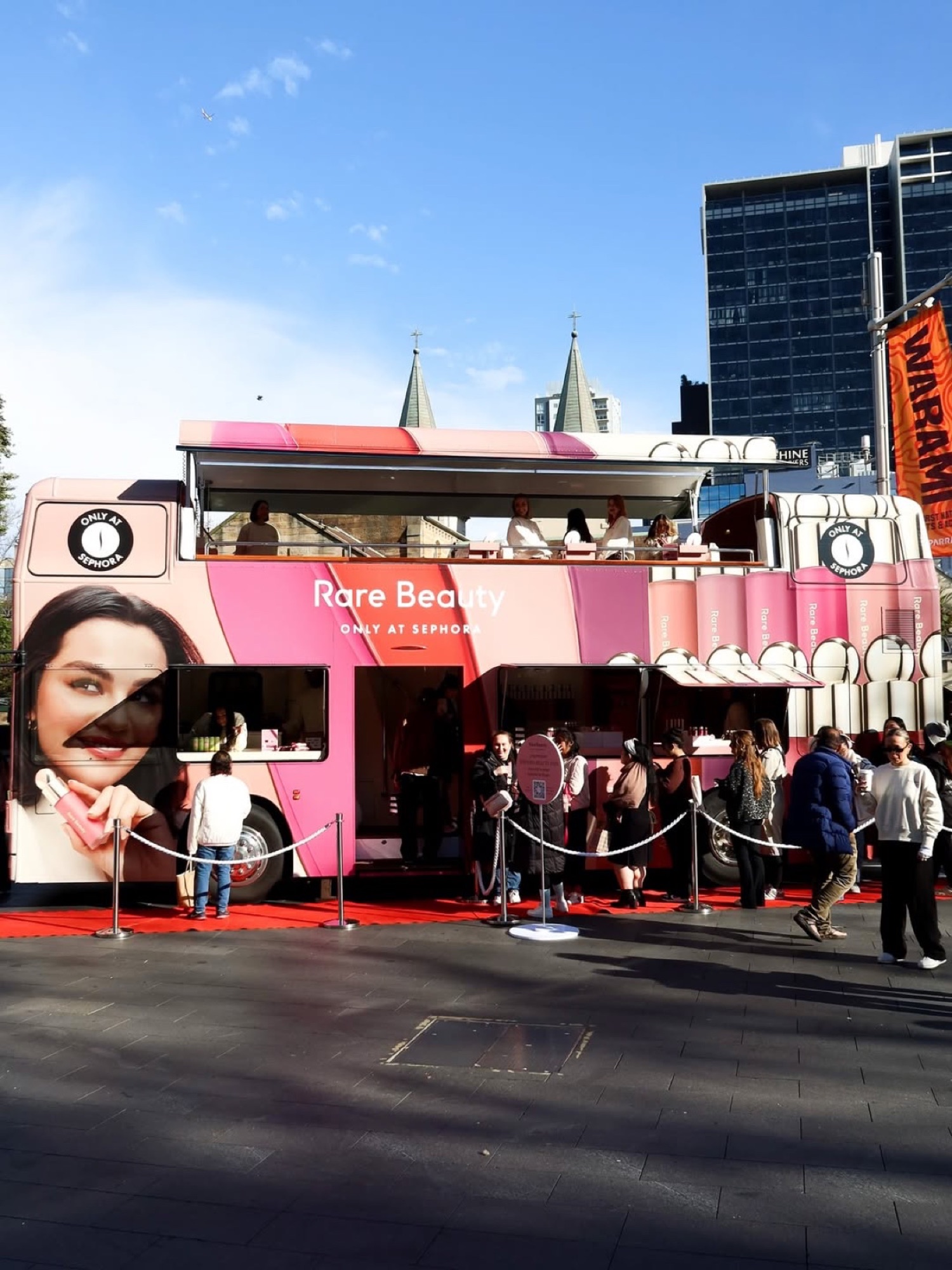 Rare Beauty Blush Bus project view 1