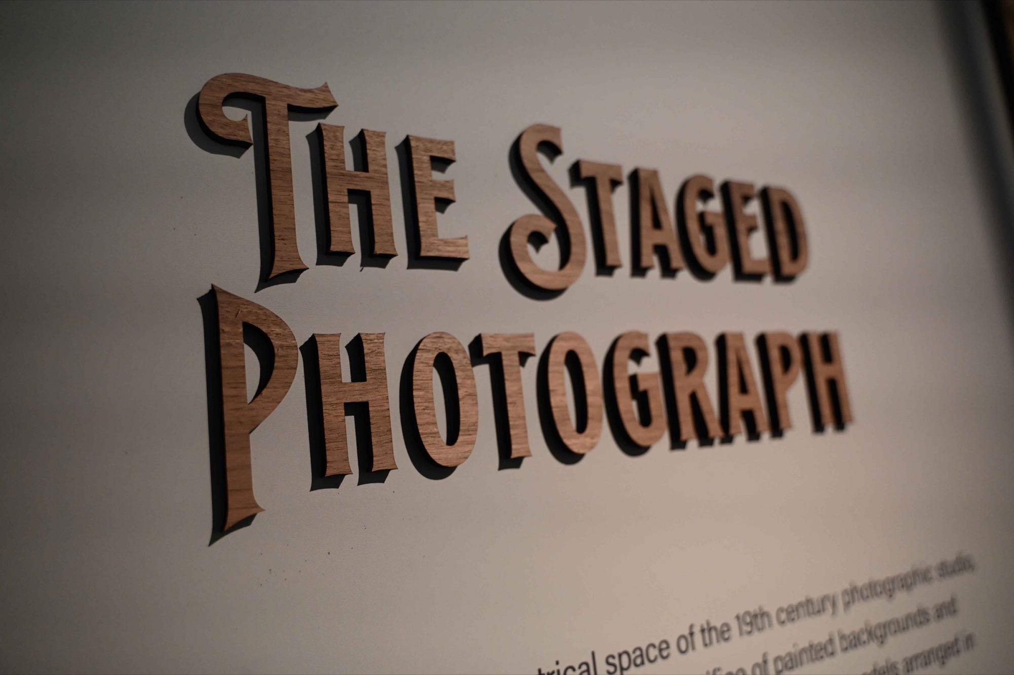 The Staged Photograph project view 2